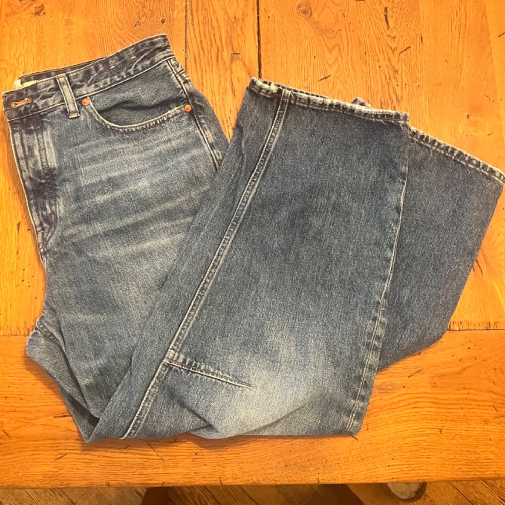 Madewell Indigo Straight Leg Jeans - Picture 12 of 13